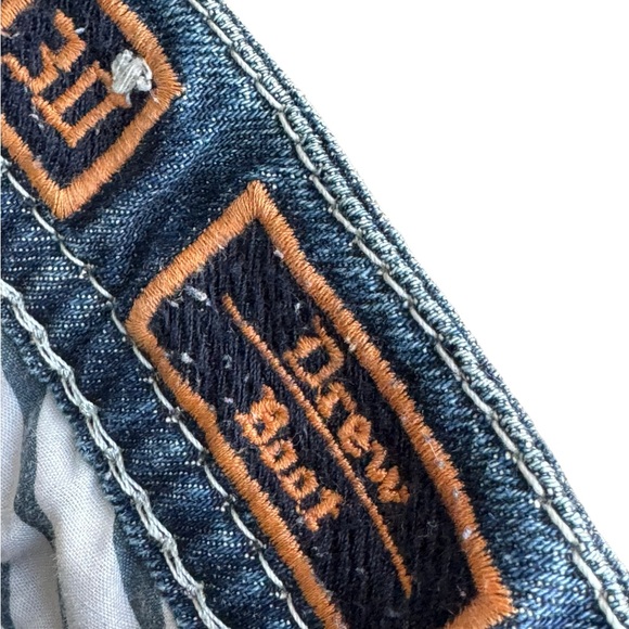 Buckle Rock Reveal ladies distressed Drew boot denim jeans size 30 - Picture 4 of 9